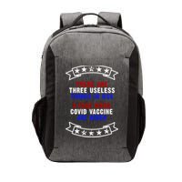 Three Useless Things In USA Face Vaccine Joe Biden Vector Backpack