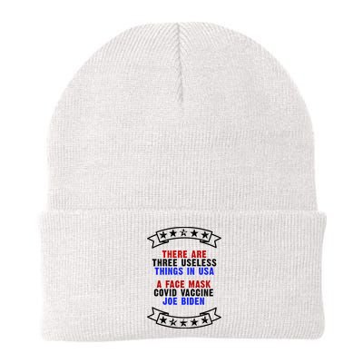 Three Useless Things In USA Face Vaccine Joe Biden Beanie
