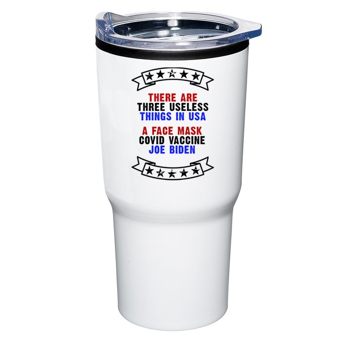 Three Useless Things In USA Face Vaccine Joe Biden Tumbler