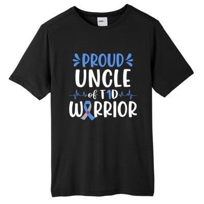 T1D Uncle Type 1 Diabetes Awareness Gift Tall Fusion ChromaSoft Performance T-Shirt