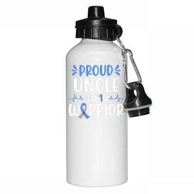 T1D Uncle Type 1 Diabetes Awareness Gift Aluminum Water Bottle