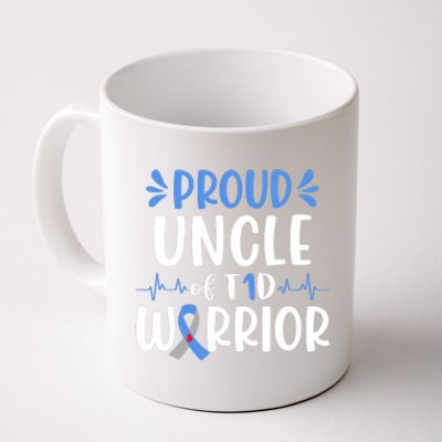 T1D Uncle Type 1 Diabetes Awareness Gift Coffee Mug