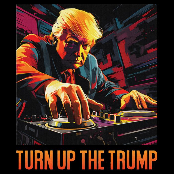 Turn Up The Trump: Donald John Trump Dj Trump Doggie Tank