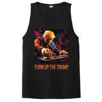 Turn Up The Trump: Donald John Trump Dj Trump PosiCharge Competitor Tank