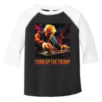 Turn Up The Trump: Donald John Trump Dj Trump Toddler Fine Jersey T-Shirt