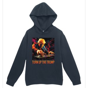 Turn Up The Trump: Donald John Trump Dj Trump Urban Pullover Hoodie