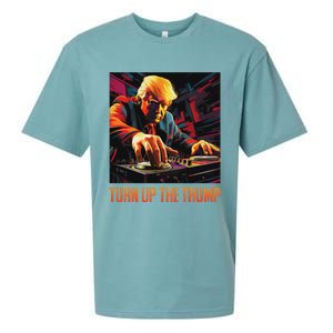 Turn Up The Trump: Donald John Trump Dj Trump Sueded Cloud Jersey T-Shirt