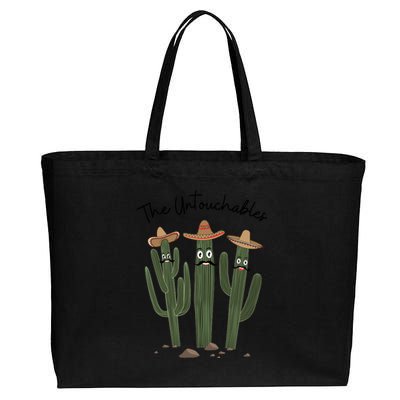 The Untouchables Cotton Canvas Jumbo Tote