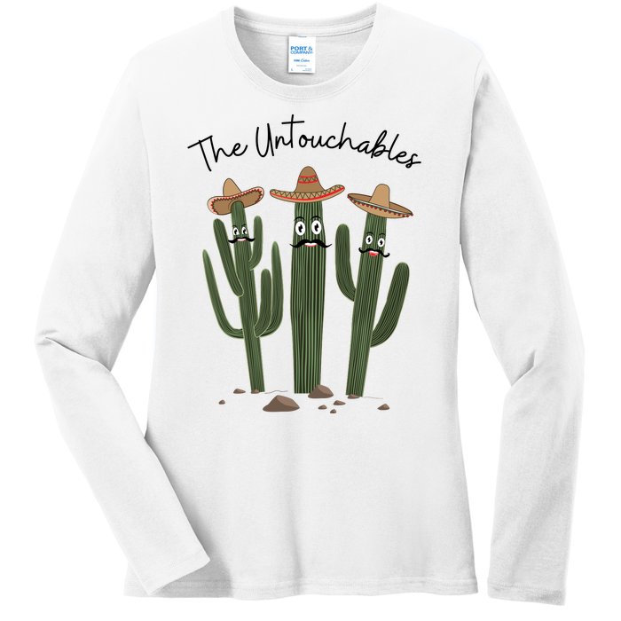 The Untouchables Ladies Long Sleeve Shirt