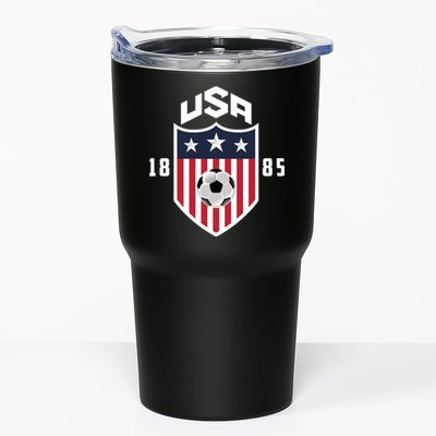 USA Soccer Team 1885 American US Soccer Team Fan Tumbler