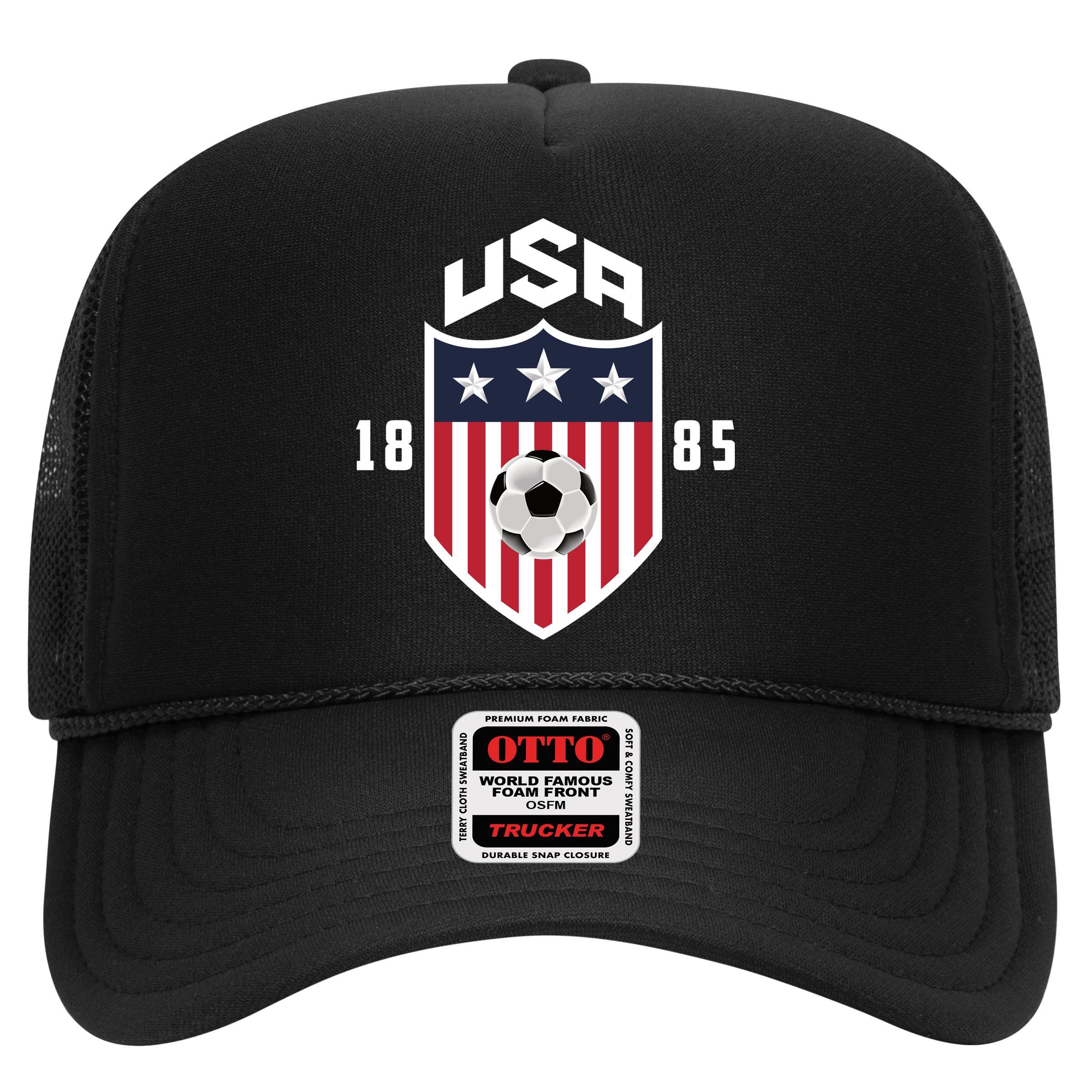 USA Soccer Team 1885 American US Soccer Team Fan Hat