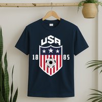 USA Soccer Team 1885 American US Soccer Team Fan T-Shirt