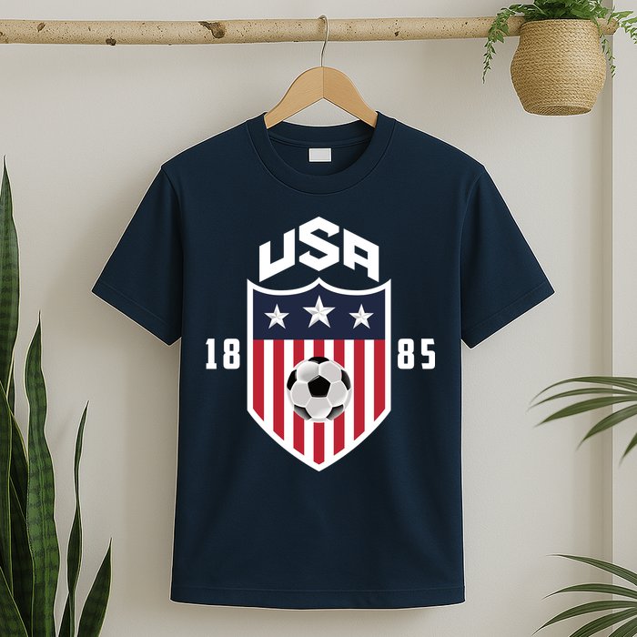 USA Soccer Team 1885 American US Soccer Team Fan T-Shirt