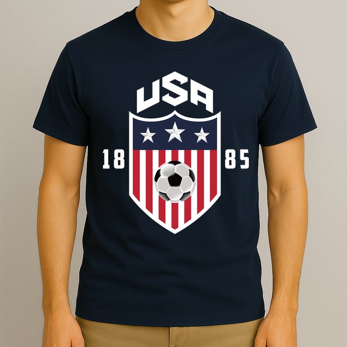 USA Soccer Team 1885 American US Soccer Team Fan T-Shirt