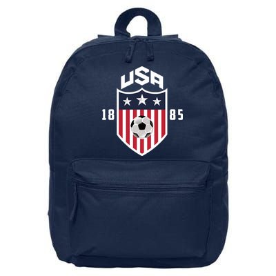 USA Soccer Team 1885 American US Soccer Team Fan 16 in Basic Backpack
