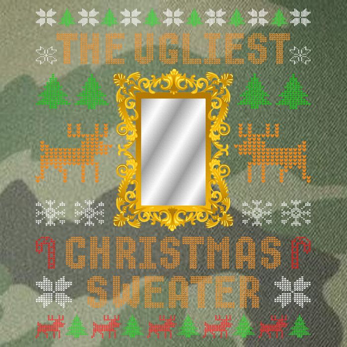 The Ugliest Ugly Christmas Sweater With Mirror Funny Xmas Legacy Tie Dye Trucker Hat