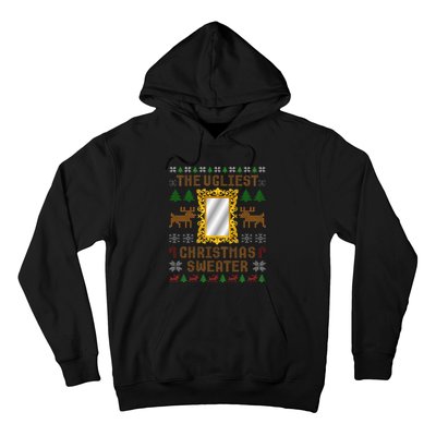 The Ugliest Ugly Christmas Sweater With Mirror Funny Xmas Hoodie