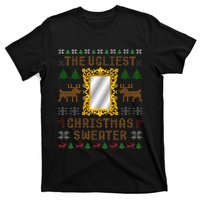 The Ugliest Ugly Christmas Sweater With Mirror Funny Xmas T-Shirt