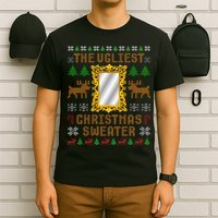 The Ugliest Ugly Christmas Sweater With Mirror Funny Xmas T-Shirt