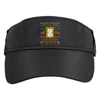 The Ugliest Ugly Christmas Sweater With Mirror Funny Xmas Adult Drive Performance Visor