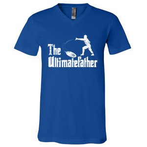 The Ultimatefather Ultimate Frisbee Gift V-Neck T-Shirt