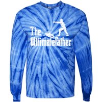 The Ultimatefather Ultimate Frisbee Gift Tie-Dye Long Sleeve Shirt