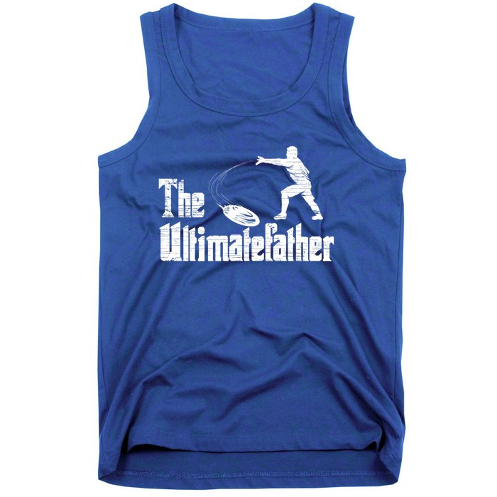 The Ultimatefather Ultimate Frisbee Gift Tank Top