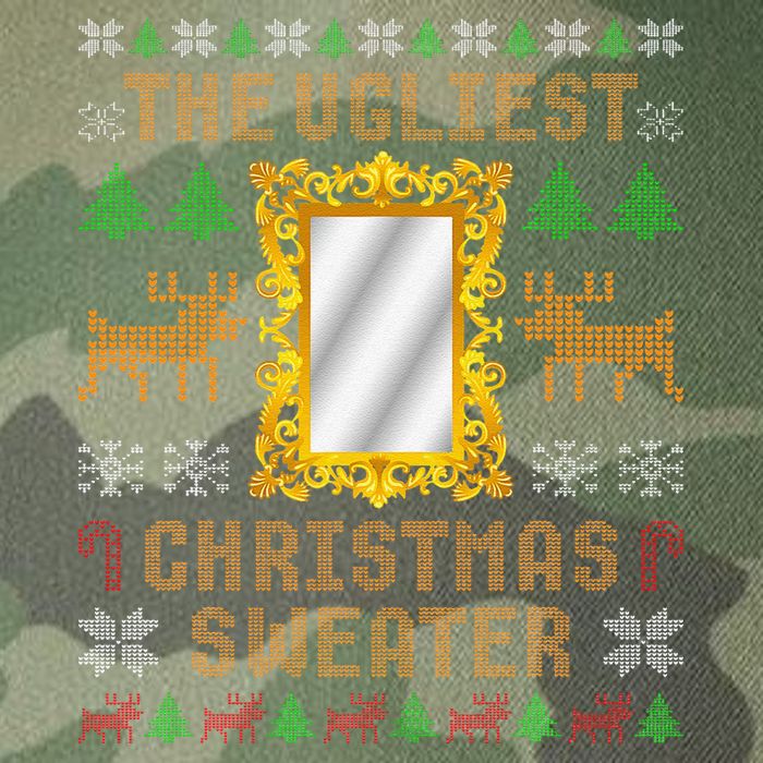 The Ugliest Ugly Christmas Sweater With Mirror Funny Xmas Legacy Tie Dye Trucker Hat