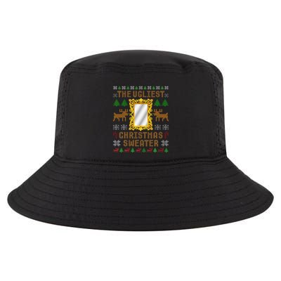 The Ugliest Ugly Christmas Sweater With Mirror Funny Xmas Cool Comfort Performance Bucket Hat