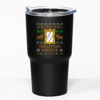 The Ugliest Ugly Christmas Sweater With Mirror Funny Xmas Tumbler