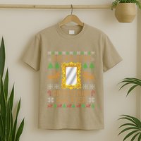 The Ugliest Ugly Christmas Sweater With Mirror Funny Xmas T-Shirt