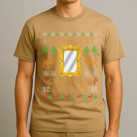 The Ugliest Ugly Christmas Sweater With Mirror Funny Xmas T-Shirt