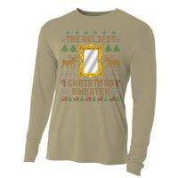 The Ugliest Ugly Christmas Sweater With Mirror Funny Xmas Cooling Performance Long Sleeve Crew