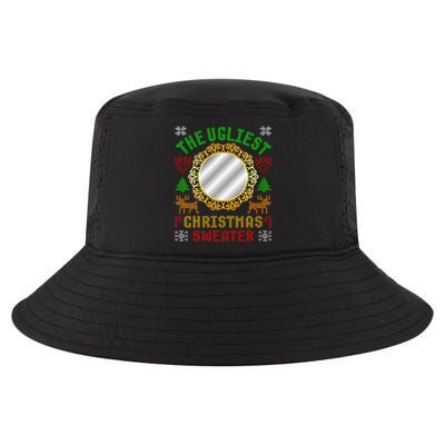 The Ugliest Ugly Christmas Sweater With Mirror Funny Xmas Cool Comfort Performance Bucket Hat