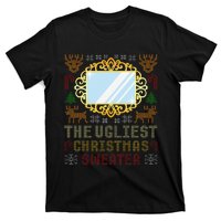 The Ugliest Ugly Christmas Sweater With Mirror Funny Xmas T-Shirt