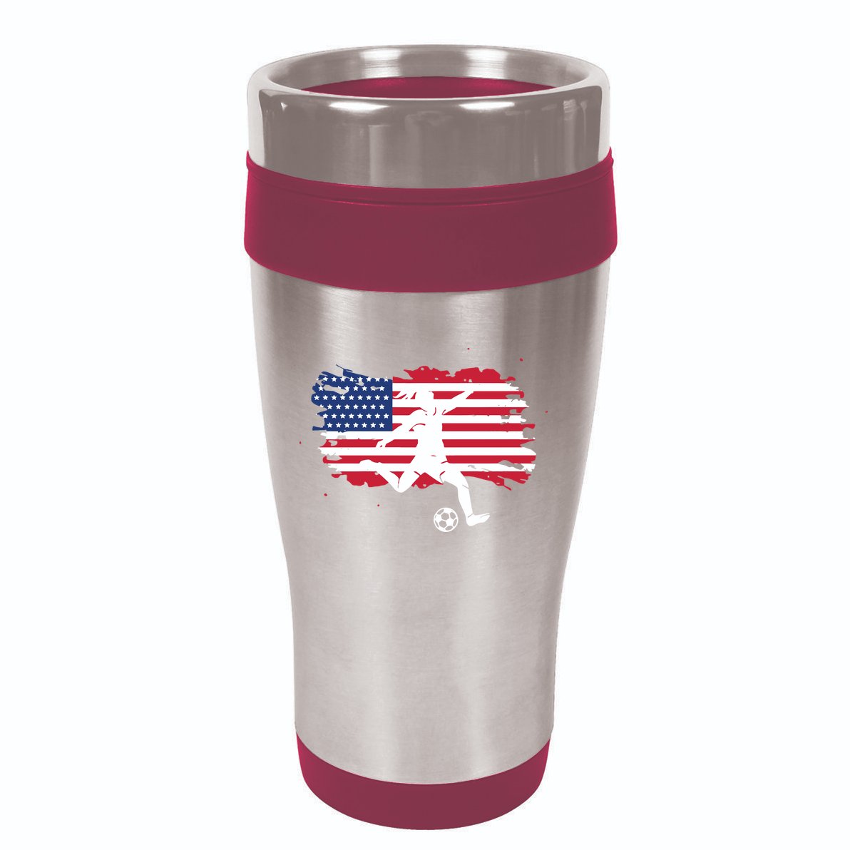 Team US United States Women’s National Scooer Team 16oz Travel Tumbler