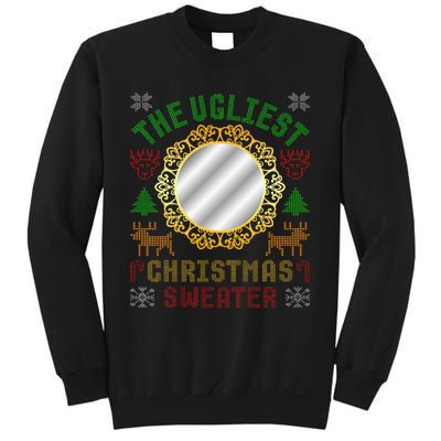 The Ugliest Ugly Christmas Sweater With Mirror Funny Xmas Sweatshirt