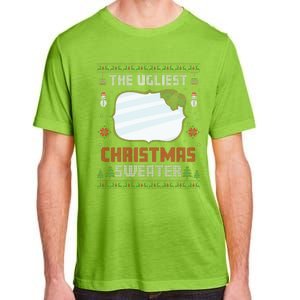 The Ugliest Ugly Christmas Sweater With Mirror Funny Xmas Adult ChromaSoft Performance T-Shirt