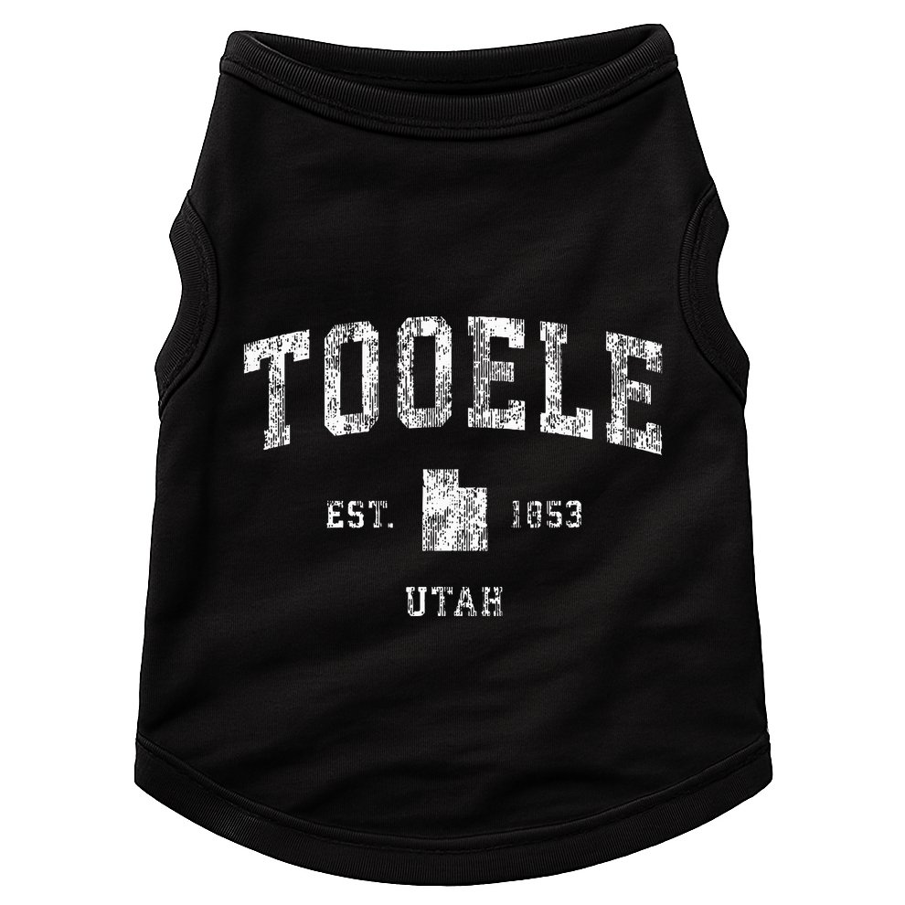 Tooele Utah Ut Vintage Athletic Sports Doggie Tank