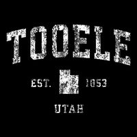 Tooele Utah Ut Vintage Athletic Sports Backpack