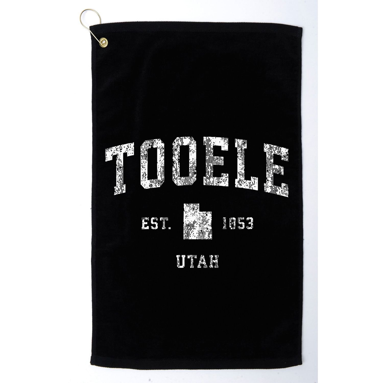 Tooele Utah Ut Vintage Athletic Sports Golf Towel