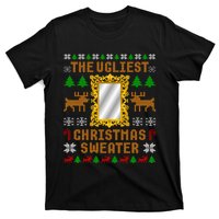 The Ugliest Ugly Christmas Sweater With Mirror Funny Xmas T-Shirt