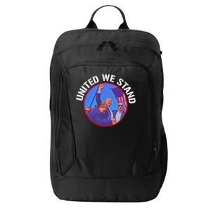 Trump United We Stand Trump Never Surrender Gift City Backpack