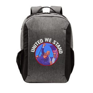 Trump United We Stand Trump Never Surrender Gift Vector Backpack