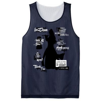 The Untamed Wei Wuxian Quotes Mesh Reversible Basketball Jersey Tank