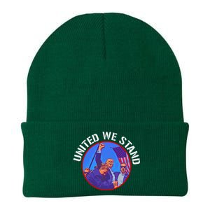 Trump United We Stand Trump Never Surrender Knit Cap Winter Beanie