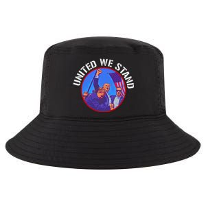 Trump United We Stand Trump Never Surrender Cool Comfort Performance Bucket Hat