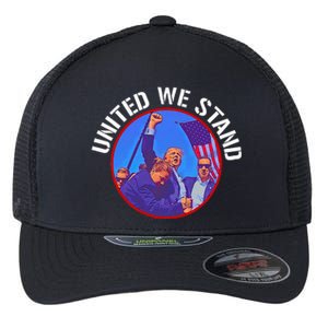 Trump United We Stand Trump Never Surrender Flexfit Unipanel Trucker Cap