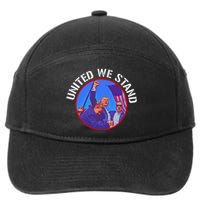 Trump United We Stand Trump Never Surrender 7-Panel Snapback Hat