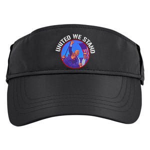 Trump United We Stand Trump Never Surrender Adult Drive Performance Visor